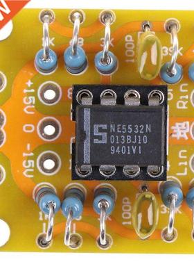 Dual OP Amp Board Preamp DC Amplification PCB for NE5532 OPA