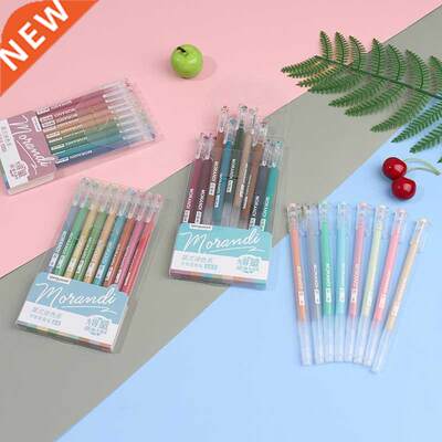 9pcs Multi-color Pen Large-capacity Color Hand Account Pen S