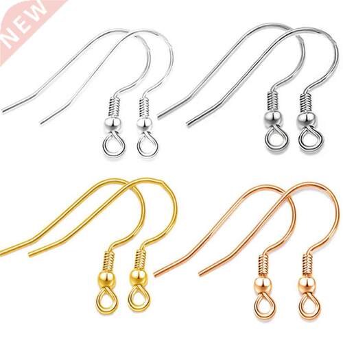 100pcs 20*17mm Gold Antique bronze Ear Hooks Earrings Clasps
