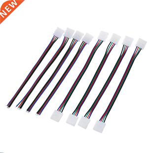 8 x Connector Cale Adapter For RG LED SMD Strip Stripe
