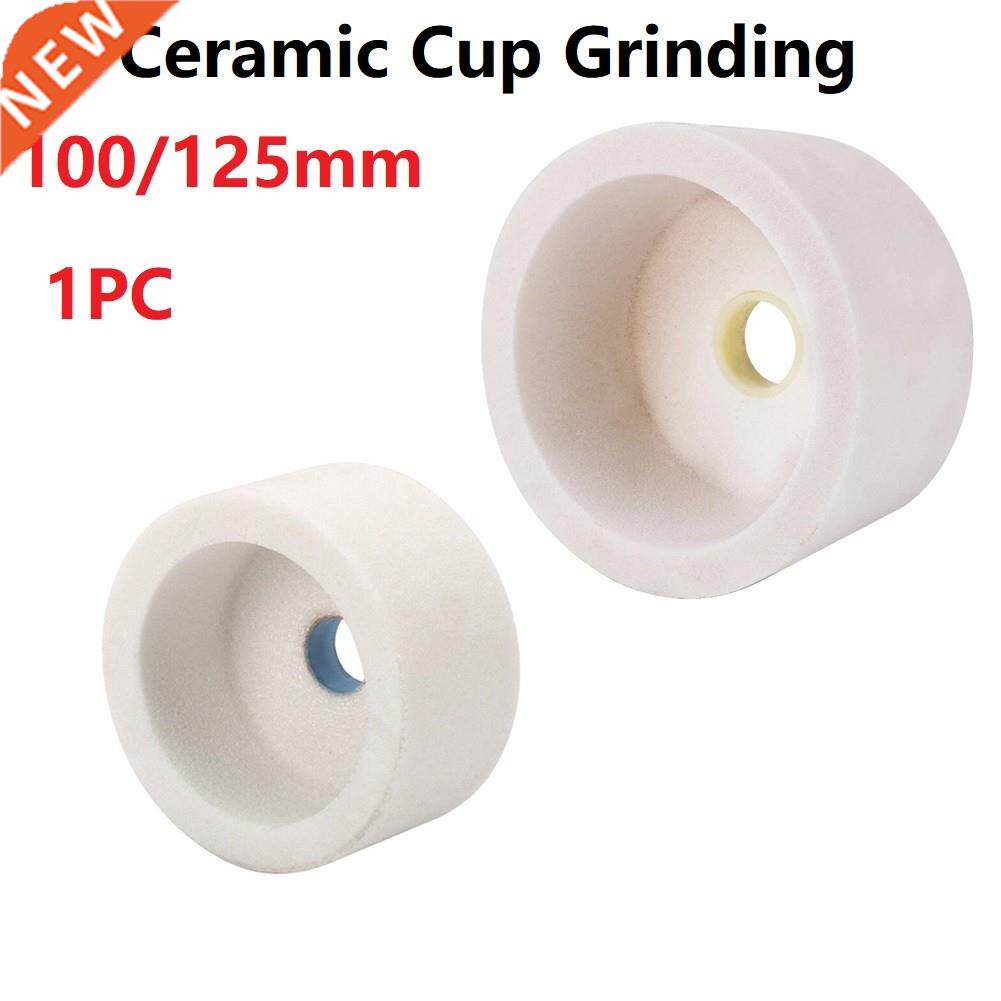 1PCS 4/5 Inch 80 Grit Ceramic Grinding Wheel Cup-shaped Coru