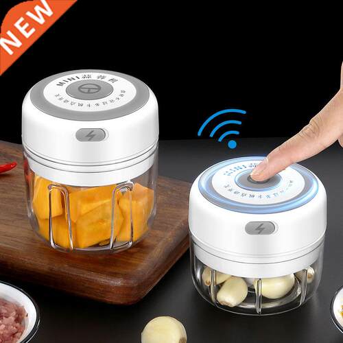 Electric Garlic asher Vegetable Chili eat Garlic Press Rec