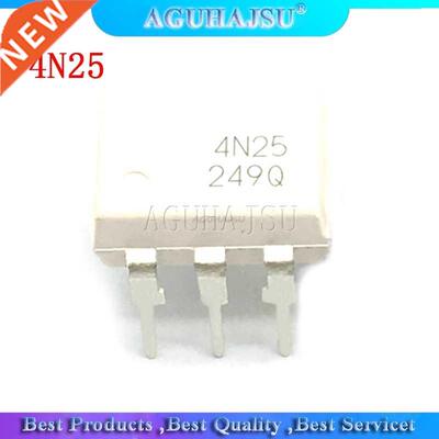 10PCS 4N25 DIP DIP6 photoelectric coupler new original