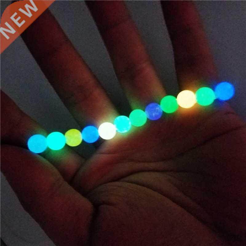 6/8/10/12mm Luminous Beads For Jewelry Making Glow In The Da