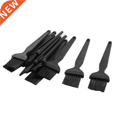 10 pcs Black Straight Handle PCB Up Work ESD Anti-static Bru