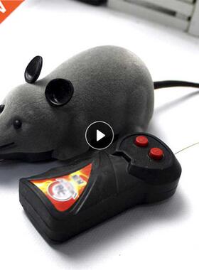 Plush Mouse Mechanical Motion Rat Wireless Remote Electronic