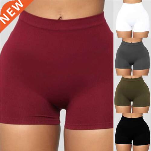 Summer Hot Women Casual Hgh Elastc Wast Tght Ftness Sl