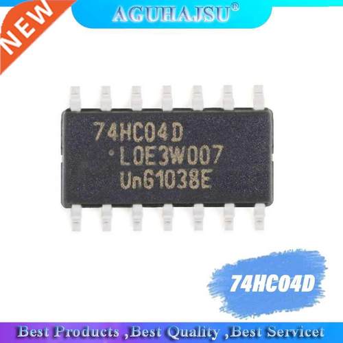 20PCS 74HC04D SOP14 74HC04 SOP SN74HC04DR SMD new Six-invert