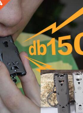 150db Stainless Steel Outdoor Survival Whistle Lifesaving Ca