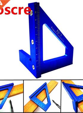 Multifunctional Angle Ruler 45 90 Degree Aluminum Alloy Accu