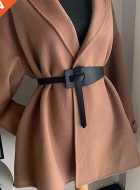 Designer elts for Women High Quality Knot Soft Pu Leather L