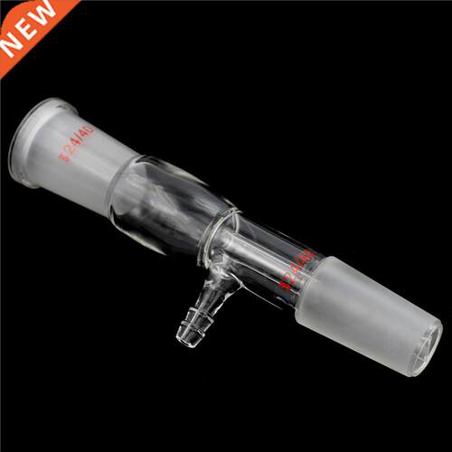 La orosilicate Glass Vacuum Adapter Glassware Straight Tu