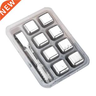Stainless Steel Ice Cubes, Reusable Chilling Stones For
