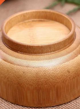 Chinese Wood Bmboo Bowl Tblewre Dip Bowl Hndcrfted Ecol