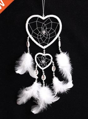Dream Catcher Room Decor Feather Weaving Net Withers Wind Ch