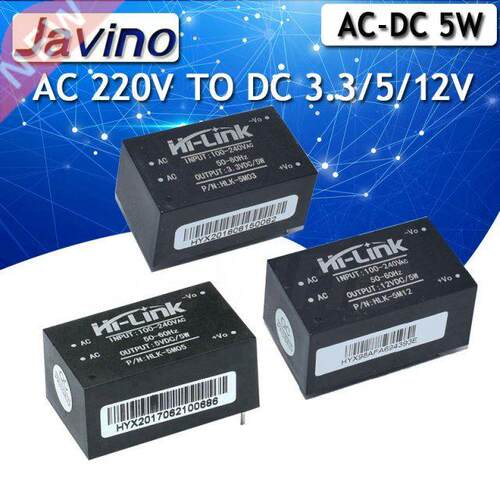 HLK-5M05 HLK-5M0 HLK-5M12 5W AC-DC 220V to 12V/5V/.V Buck