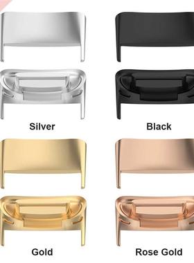 2pcs Adapters for Fitbit Charge 5 18mm Stainless Steel Band