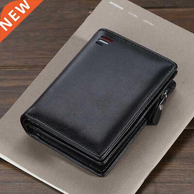 Luxury Men Wllets Fshion Crd Holder Purse Multifunction L