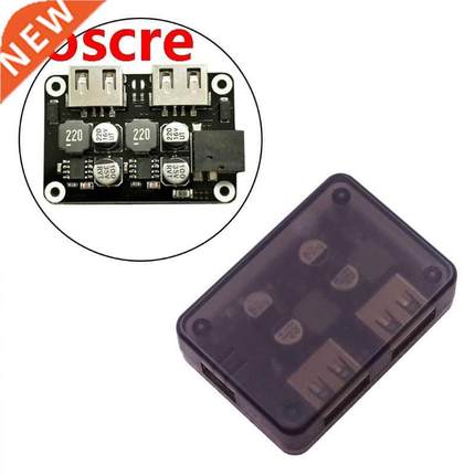 Dual 2 Double USB Fast Charger Buck Module Input 6V-32V Sing
