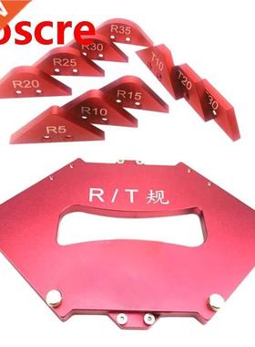 Router Table Corner Trimmer Jig Radius Chamfer Profile Templ