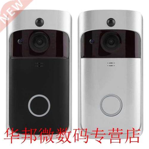 Wireless Door Bell WiFi Doorbell Smart Video Audio Phone PIR