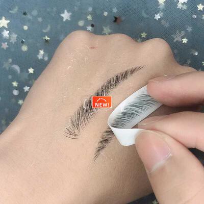 4D Hair Like Eyebrows Makeup Waproof Eyebrow Tattoo Sticker