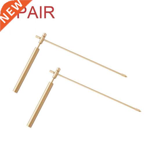 1pair Adjustable Detachable Copper Dragon Seeking Dowsing R