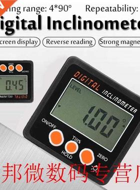 Mini Angle Gauge Inclinometer Level Protractors Digital Disp