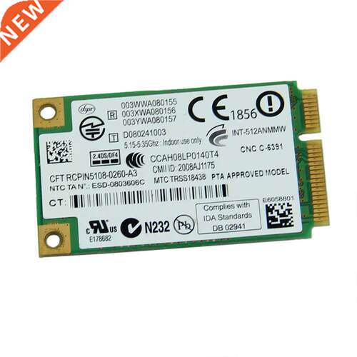 Hot INTEL 5100 DUAL BAND 2.4Ghz 5Ghz WIRELESS N CARD 5.0Ghz