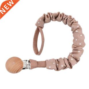 Baby Infant Cotton Pacifier Clip for Newborn Teething Soothe