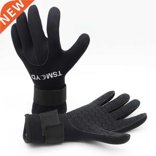3mm 5mm Neoprene Diving Winter Heated Gloves For Men Women D