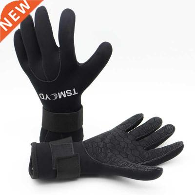 3mm 5mm Neoprene Diving Winter Heated Gloves For Men Women D