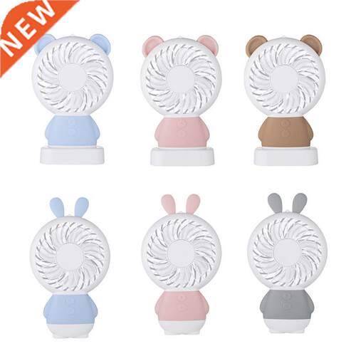 Mini Portable Battery Powered USB LED Light Fan Handheld