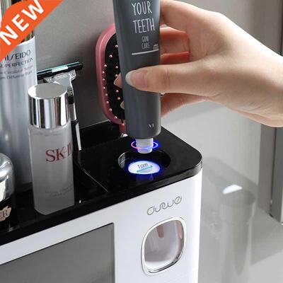 Magnetic Adsorption Toothbrush Holder Automatic Toothpaste S