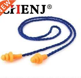 1pc Waterproof Soft Ear Plugs Silicone Corded Reusable Heari