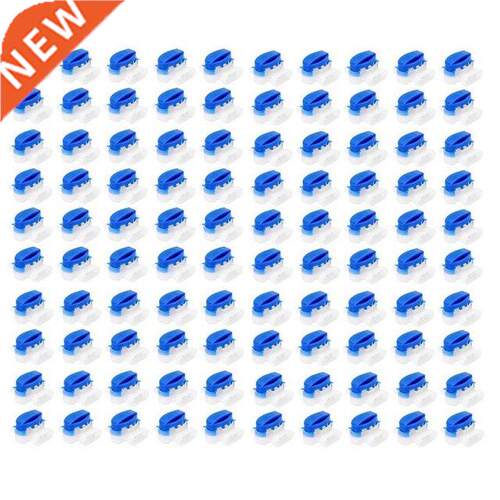 100 Pack Cable Connector Waterproof Connector Crimps for Out
