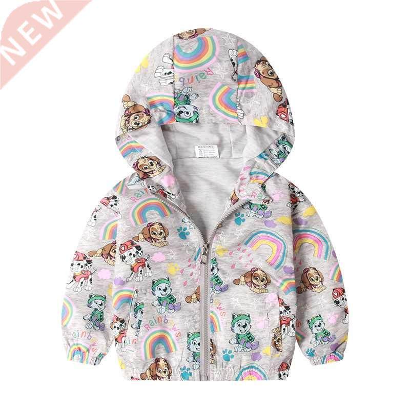 2022 New Kids Clothes Boys Jackets Children Hooded Zipper Wi图片
