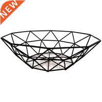 Metal Wire Fruit Bowl, Iron Arts Fruit Storage Baskets For