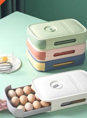 Home Refrgerator Eggs Storage Holder Drawer Type Mult-Laye