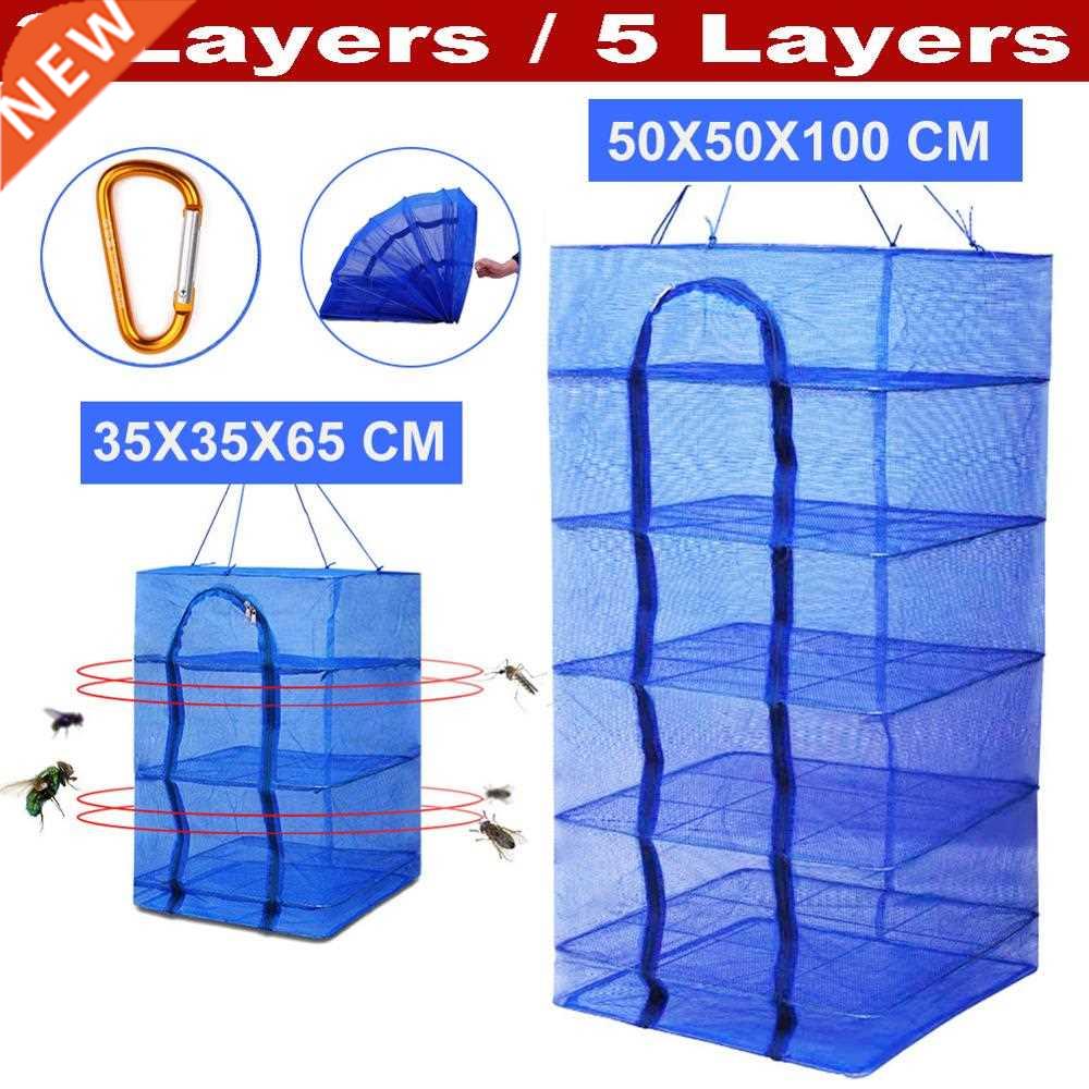 3/5 Tiers Air Drying Net Vegetable Dehydrator Fruit Meat