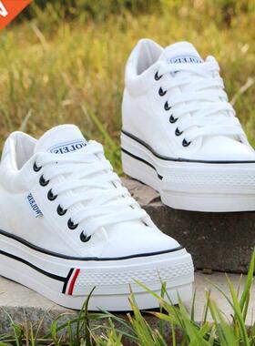 Women Platform Sneakers Woman Wedge Casual Shoes Breathable