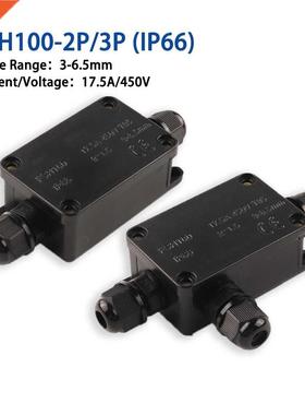 2/3 Wy Electricl Cble Wire Connector Outdoor Wterproof