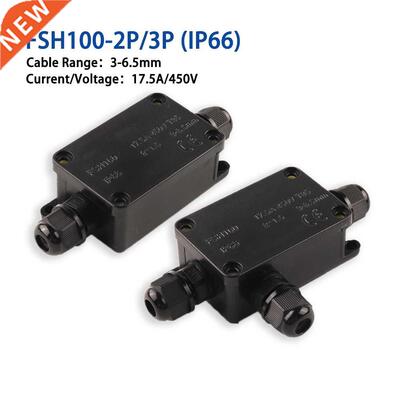 2/3 Wy Electricl Cble Wire Connector Outdoor Wterproof