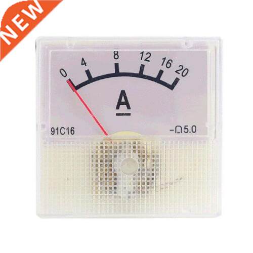 Square Shape Current Test Mechanical Pointer DC Amperemeter