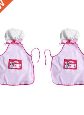 2X Chlds Kds Chef Hat n Cookng Bakng Boy Grl Chefs