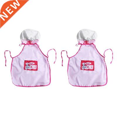 2X Chlds Kds Chef Hat n Cookng Bakng Boy Grl Chefs