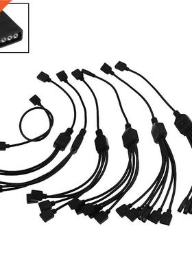 1PCS 4 Pins LED Connector 1 TO 1 2 3 4 5 6 8 Plug Power Spli