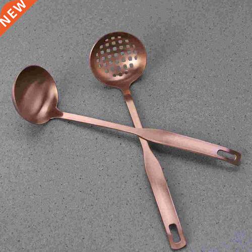 2 Pcs Stainless Steel Cooking Utensil Set Nonstick Heat