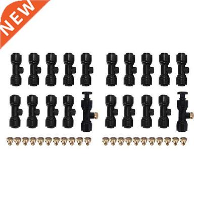 2X Misting Nozzles Kit Fog Nozzles For Patio Misting System