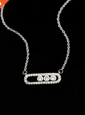 Crystal Zrcon Arab Style Bead Pendant Necklace For Women Da